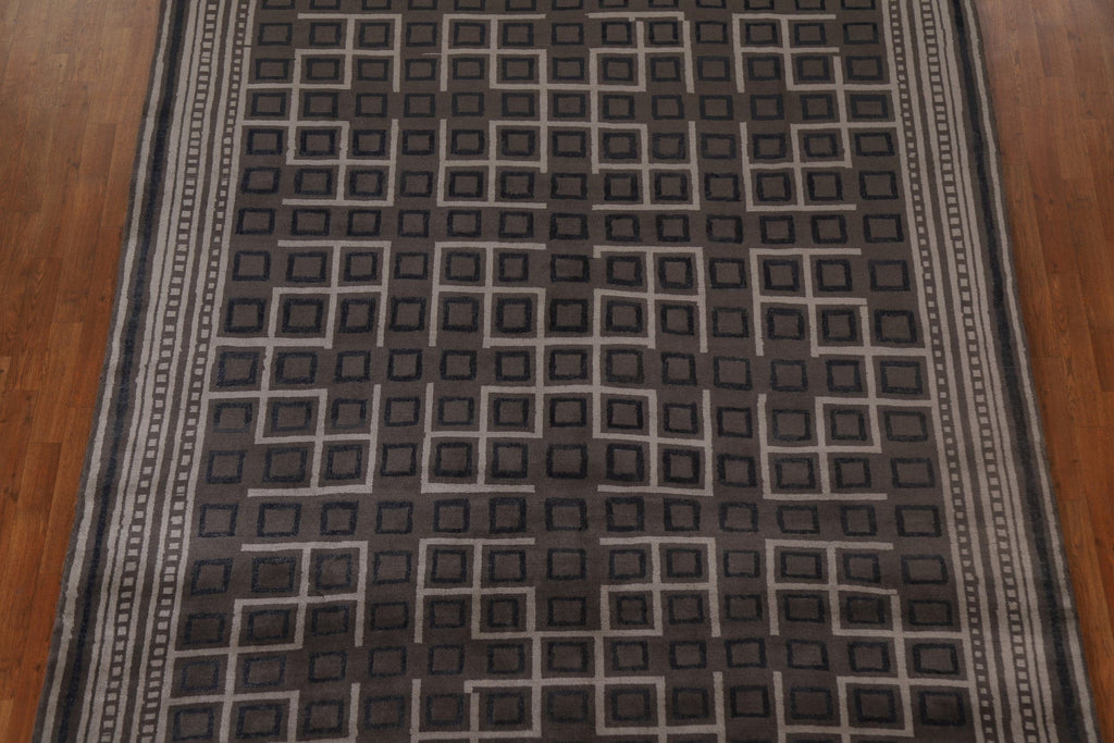 Geometric Gabbeh Modern Area Rug 8x11