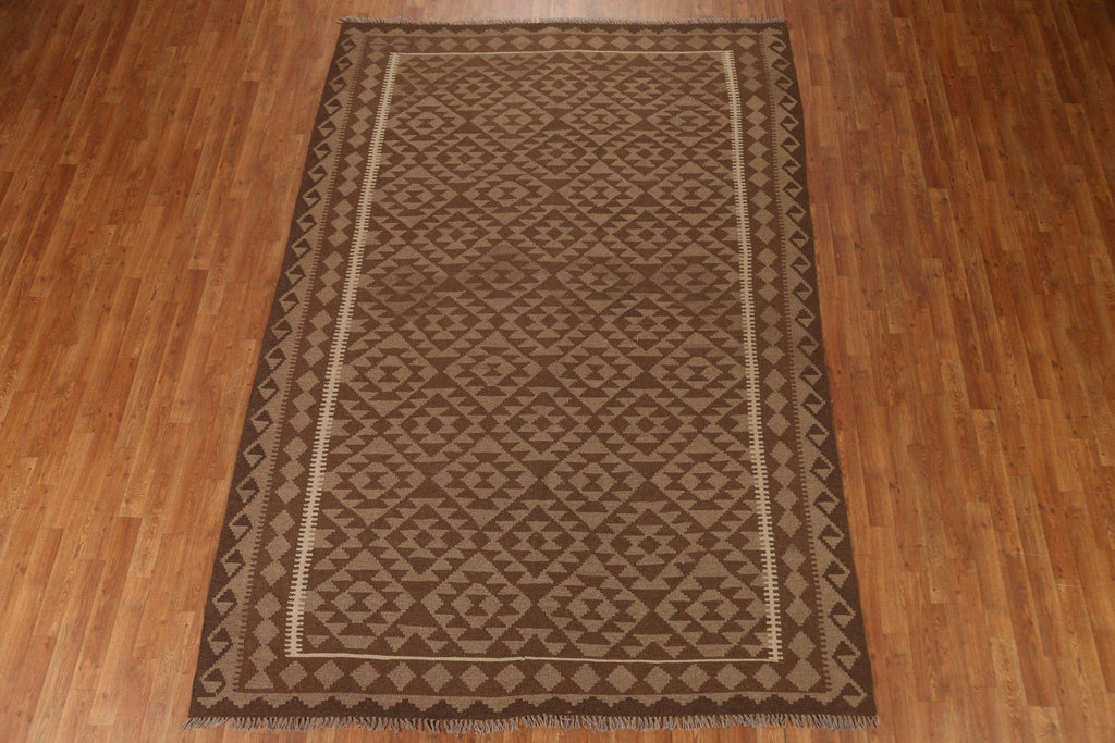 Geometric Kilim Oriental Area Rug 7x10