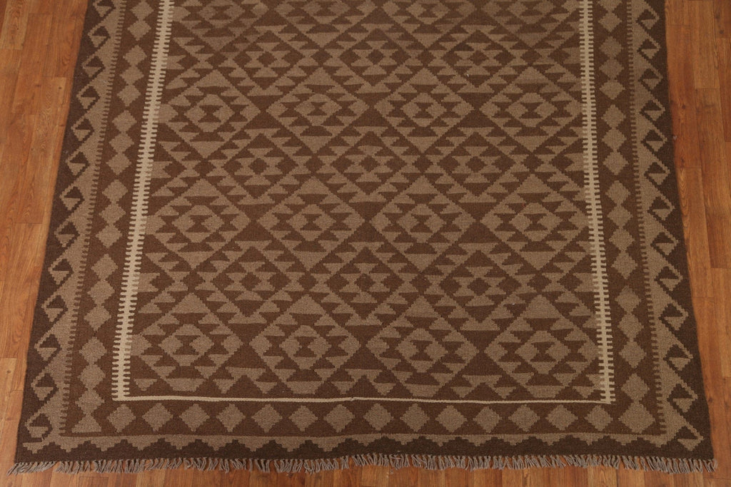 Geometric Kilim Oriental Area Rug 7x10