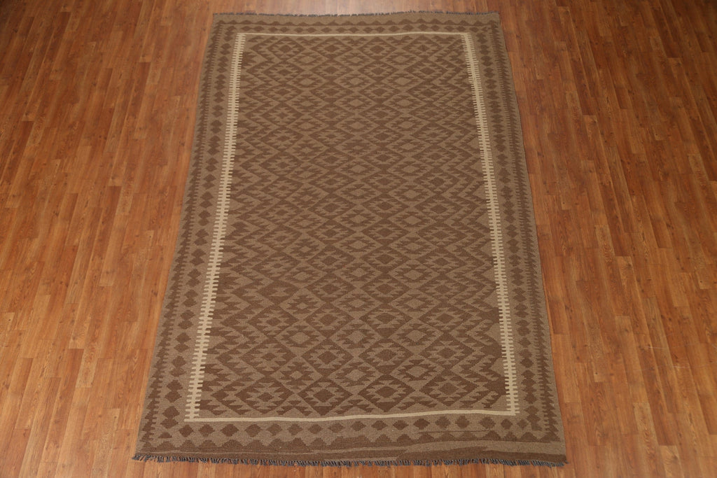 Geometric Kilim Oriental Area Rug 7x10