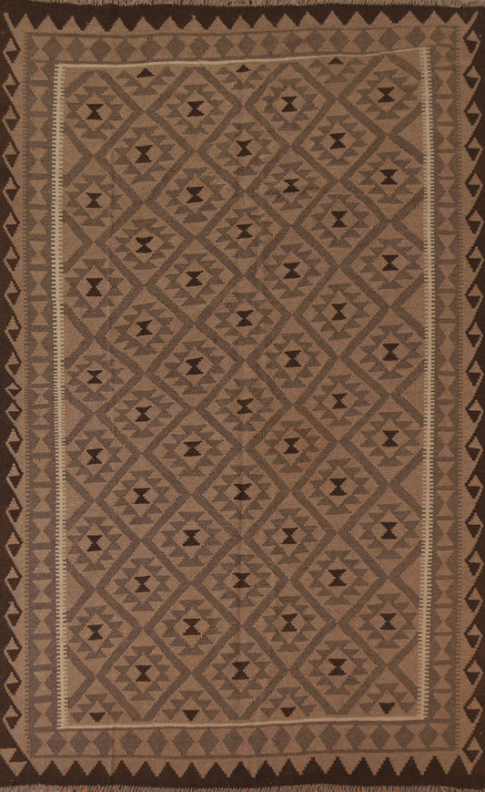 Geometric Kilim Oriental Area Rug 7x10