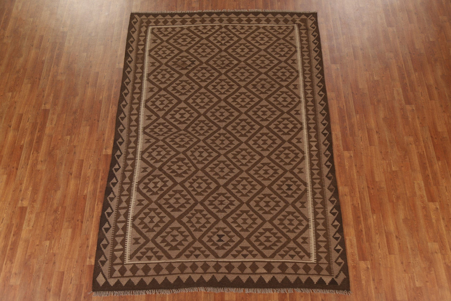 Geometric Kilim Oriental Area Rug 7x10