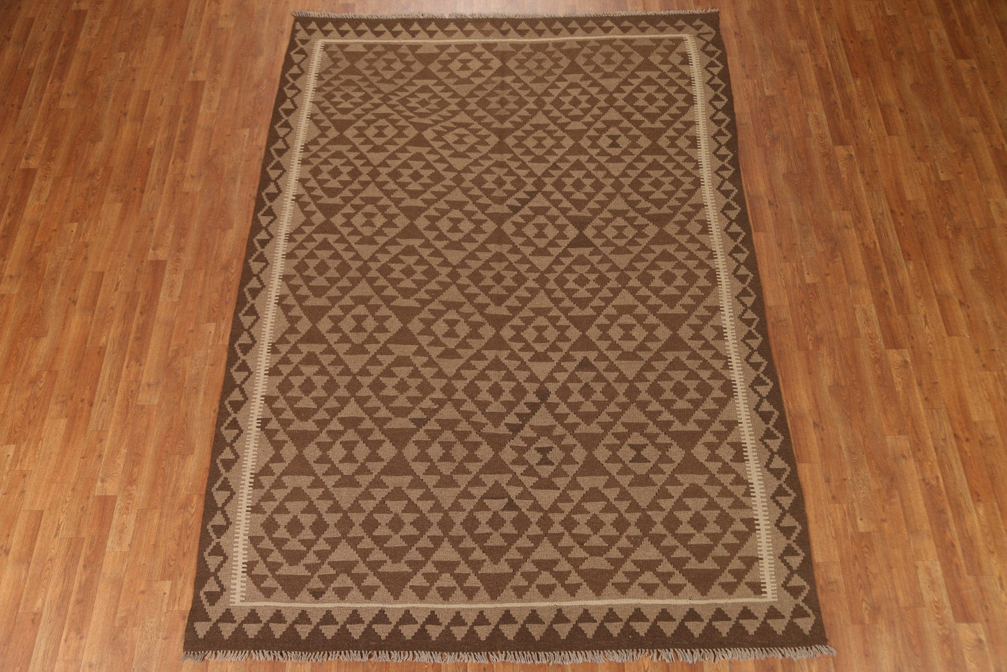 Tribal Wool Kilim Oriental Area Rug 7x10