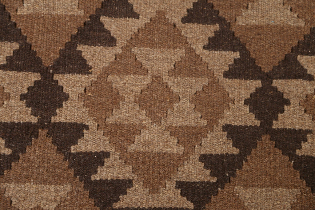 Hand-Woven Wool Kilim Area Rug 7x10