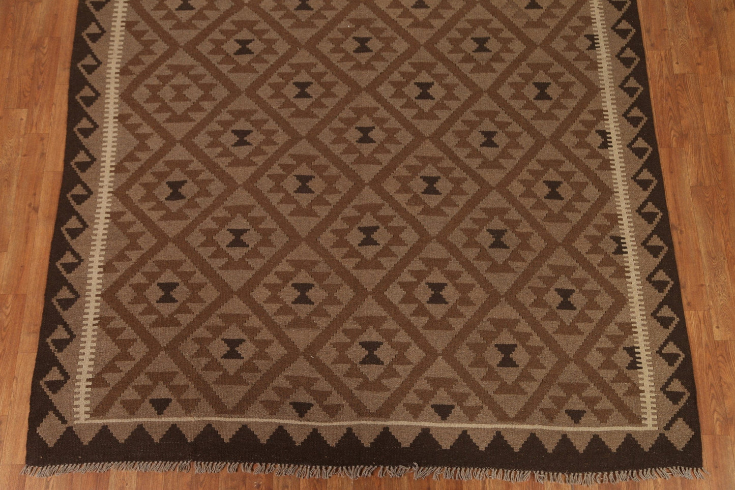 Geometric Kilim Oriental Area Rug 7x10