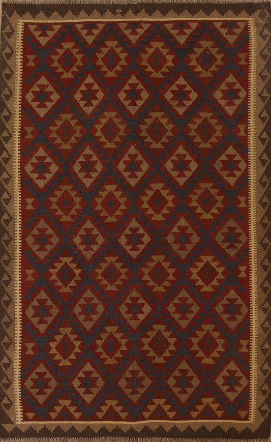 Geometric Kilim Oriental Area Rug 7x10