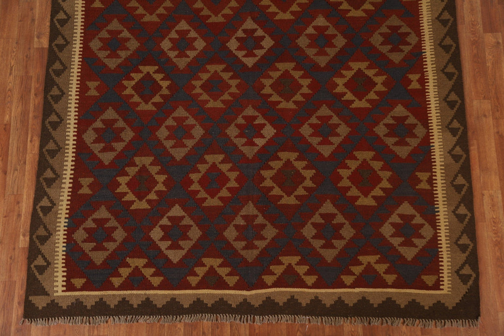 Geometric Kilim Oriental Area Rug 7x10