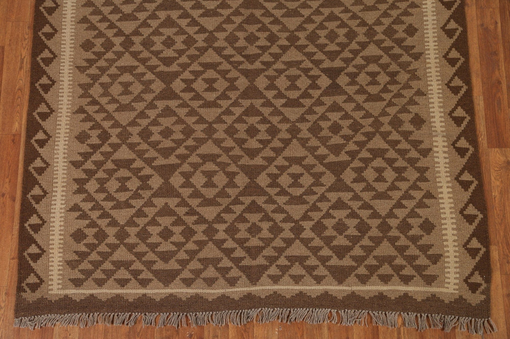 Geometric Kilim Oriental Area Rug 5x8