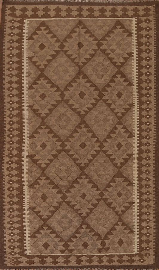 Geometric Kilim Oriental Area Rug 5x8