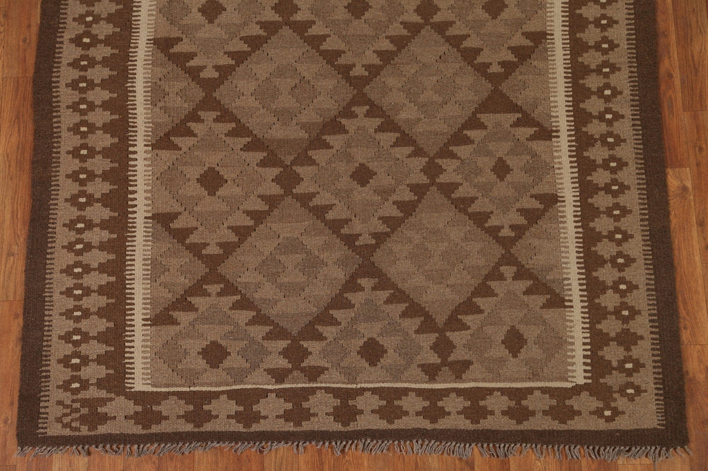 Geometric Kilim Oriental Area Rug 5x8