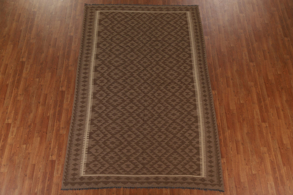 Geometric Kilim Oriental Area Rug 7x10