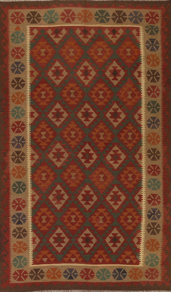 Geometric Kilim Oriental Area Rug 7x10