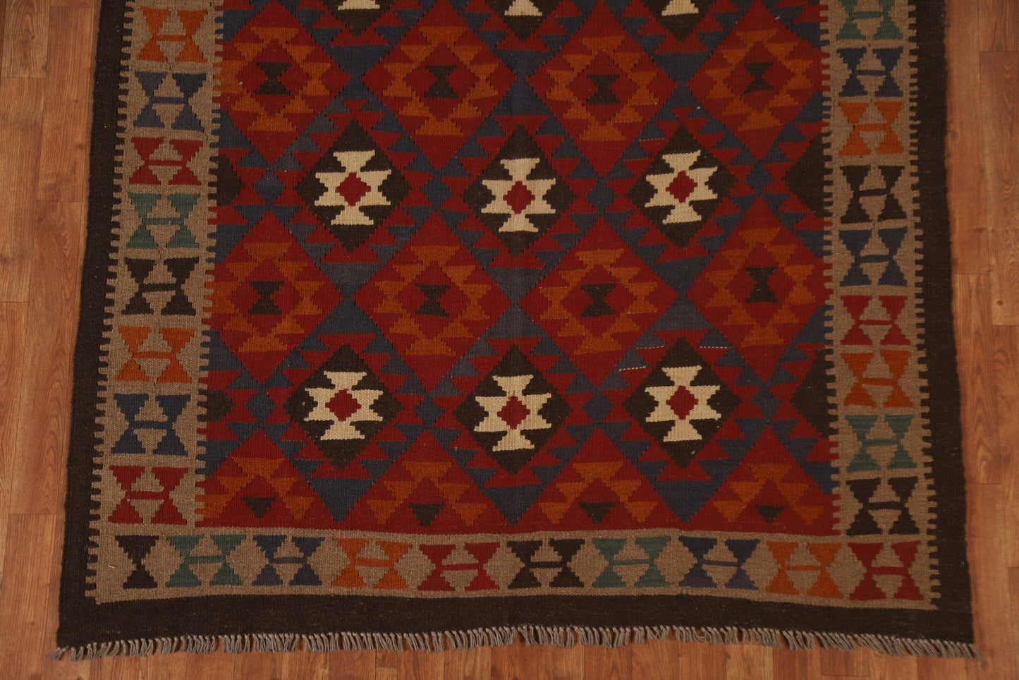 Geometric Kilim Oriental Area Rug 5x7