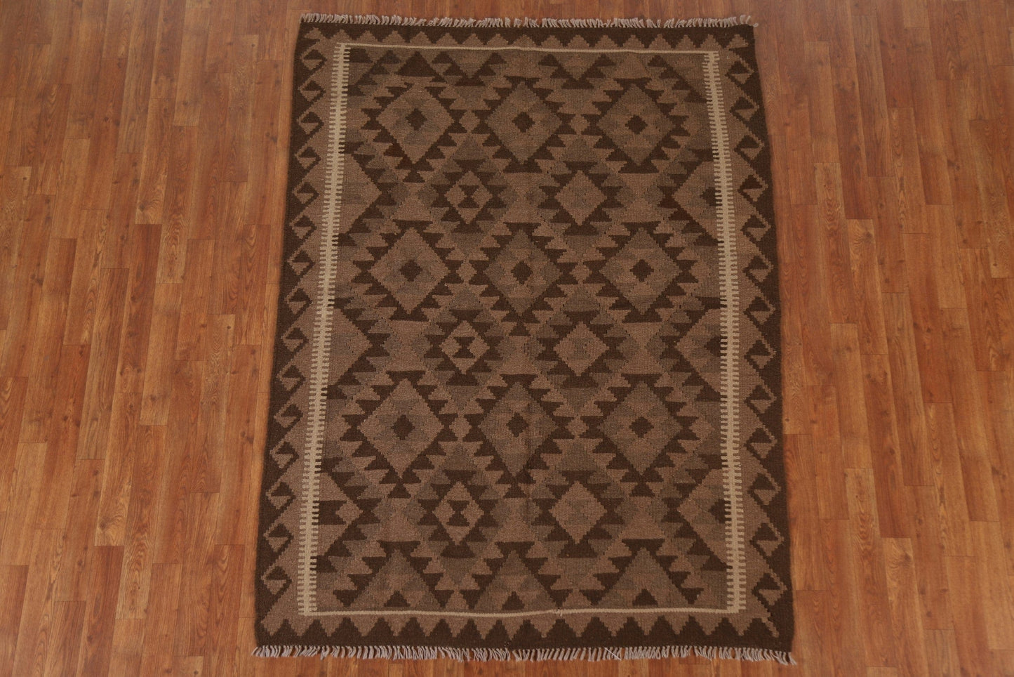 Geometric Kilim Oriental Area Rug 5x7