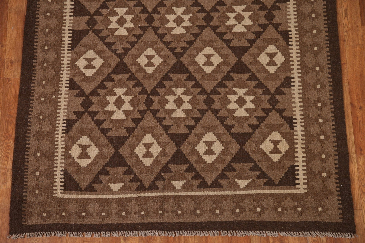 Geometric Kilim Oriental Area Rug 5x6