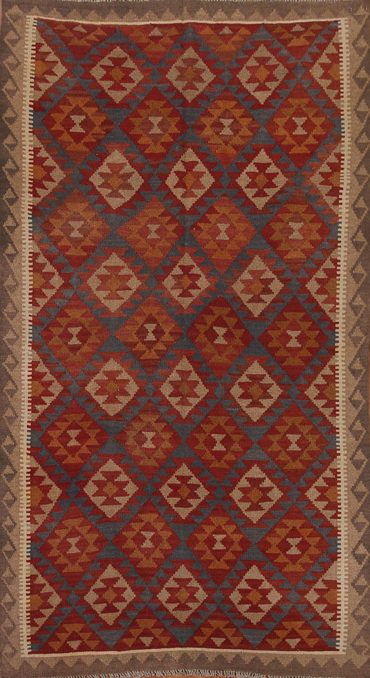 Geometric Kilim Oriental Area Rug 5x8