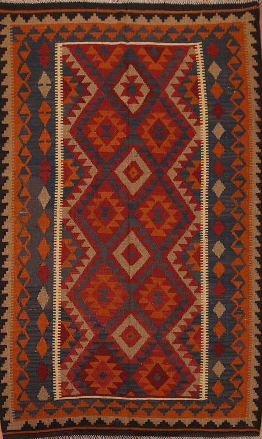 Geometric Kilim Oriental Area Rug 6x8