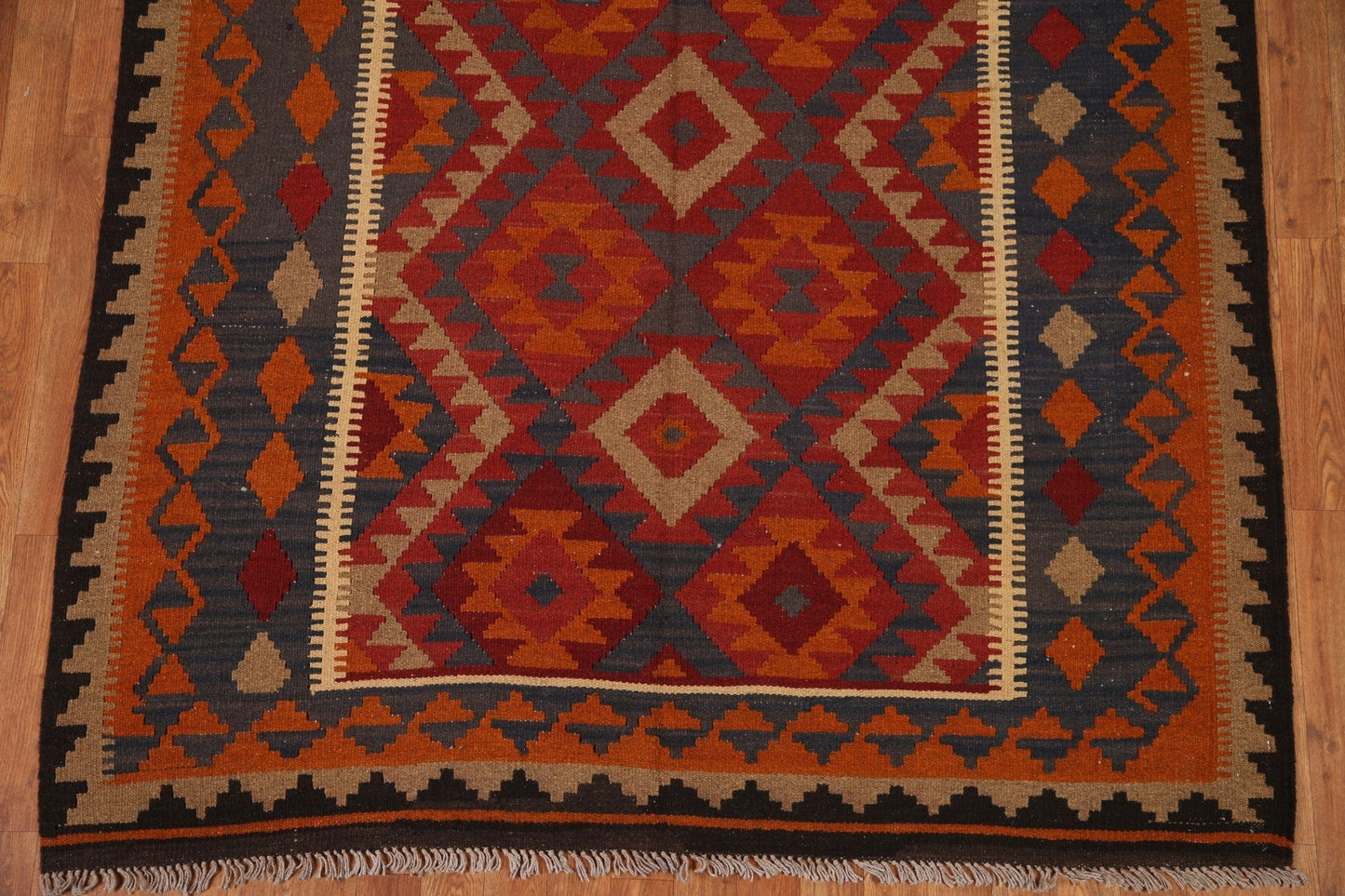 Geometric Kilim Oriental Area Rug 6x8