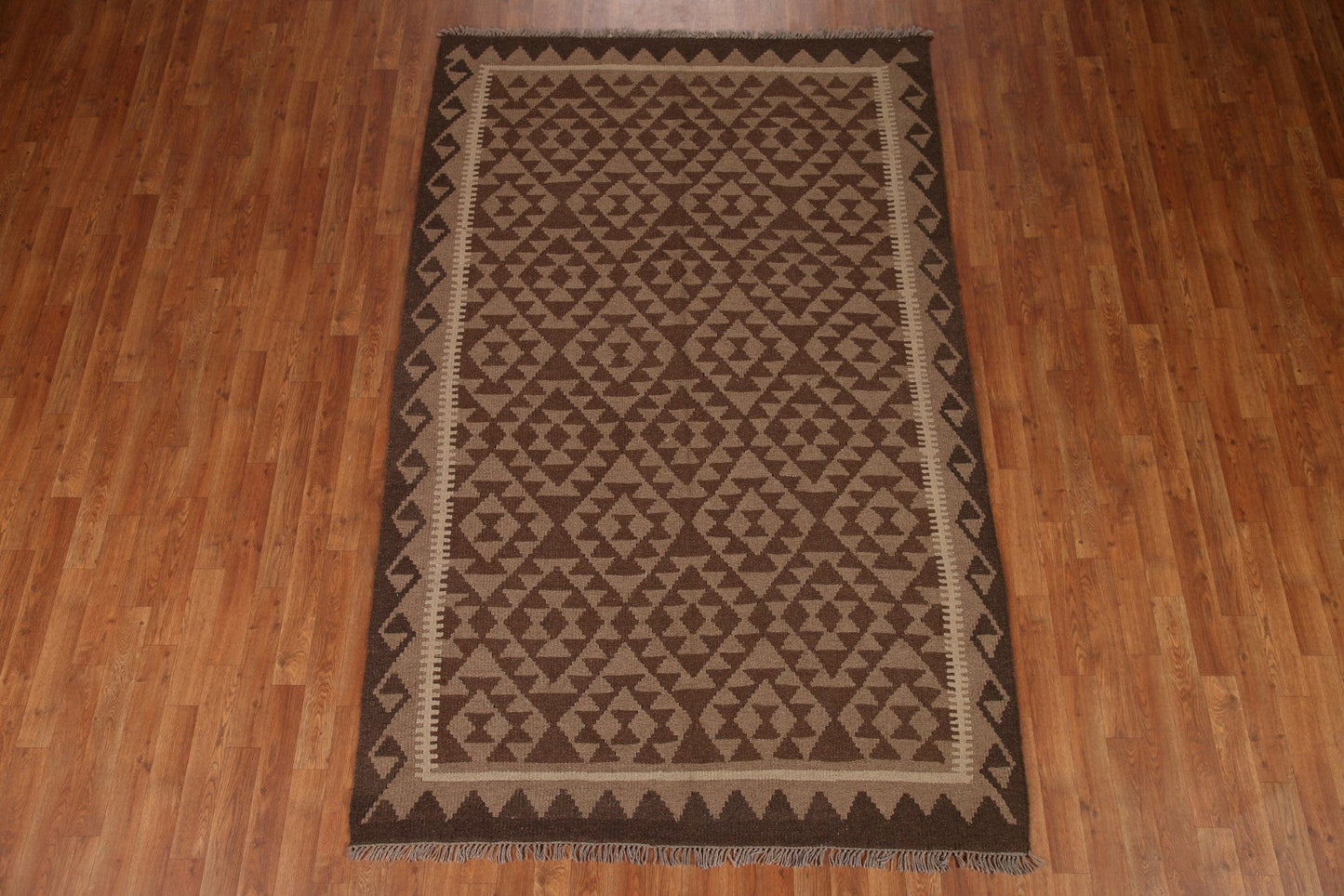 Geometric Kilim Oriental Area Rug 5x8