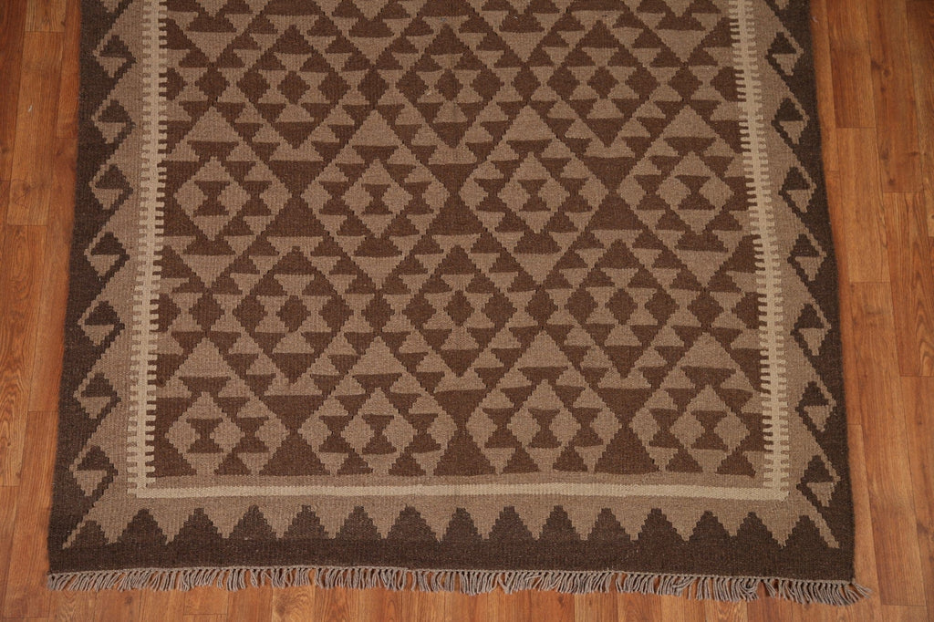 Geometric Kilim Oriental Area Rug 5x8