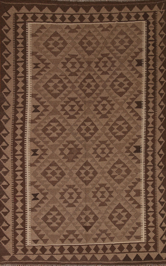 Geometric Kilim Oriental Area Rug 5x8