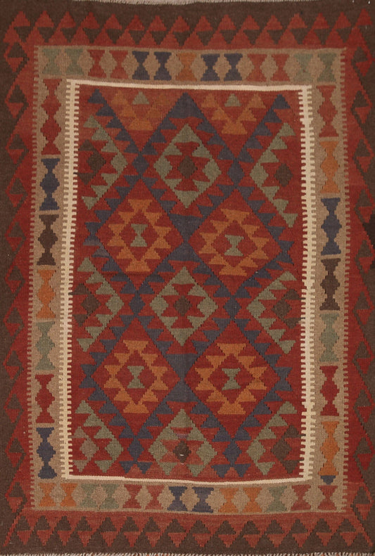 Geometric Kilim Oriental Area Rug 5x7