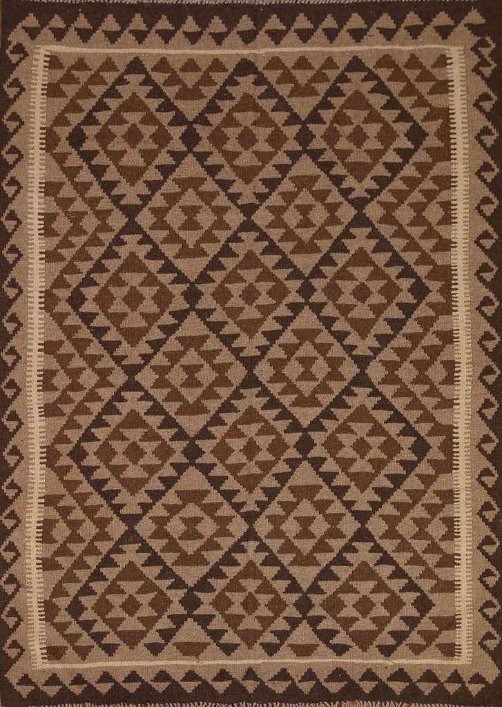 Geometric Kilim Oriental Area Rug 5x7