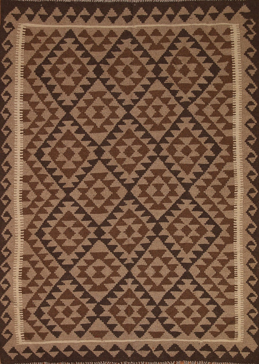 Geometric Kilim Oriental Area Rug 5x7