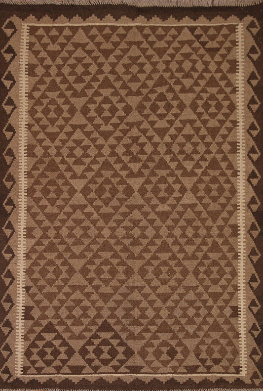 Geometric Kilim Oriental Area Rug 5x7