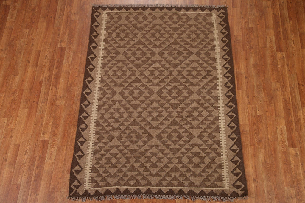 Geometric Kilim Oriental Area Rug 5x7