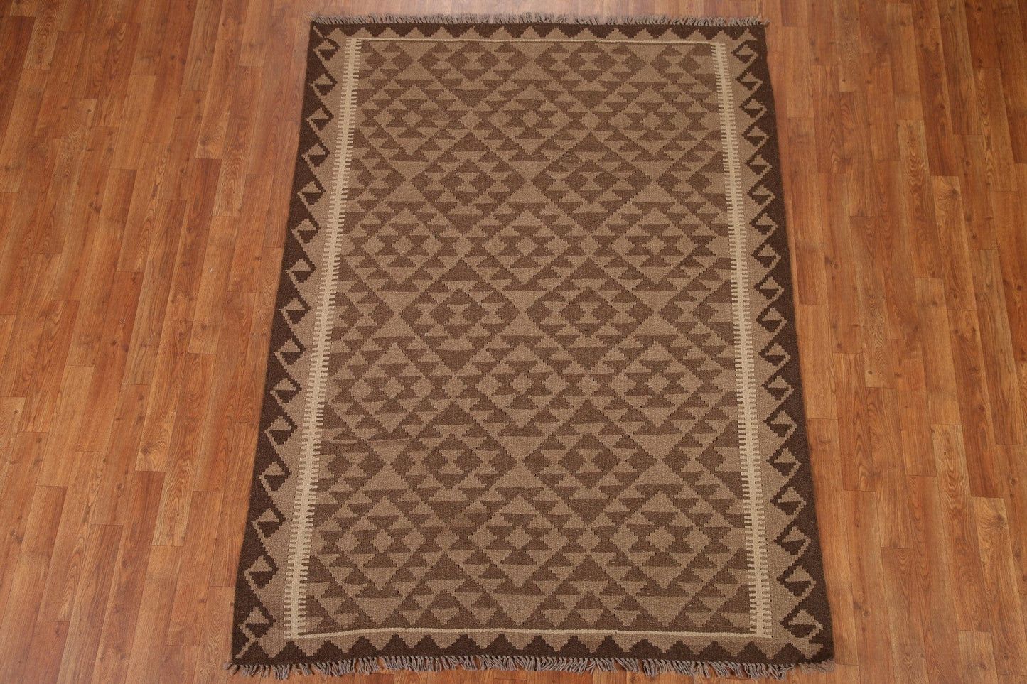 Geometric Kilim Oriental Area Rug 5x7