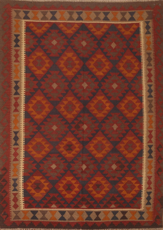 Geometric Kilim Oriental Area Rug 5x7