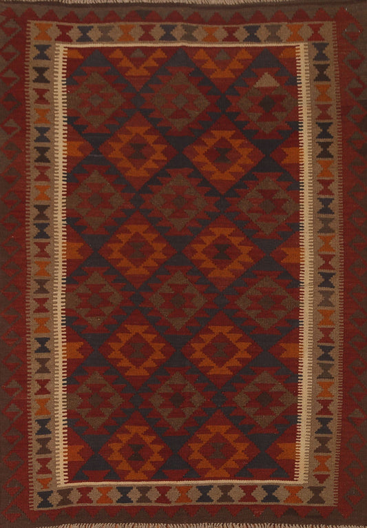 Geometric Kilim Oriental Area Rug 5x7