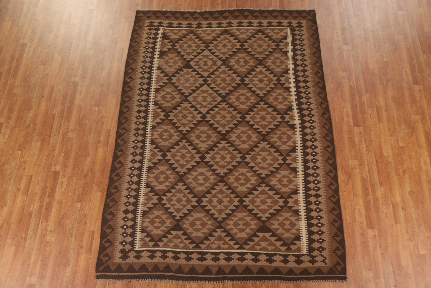 Geometric Kilim Oriental Area Rug 7x10