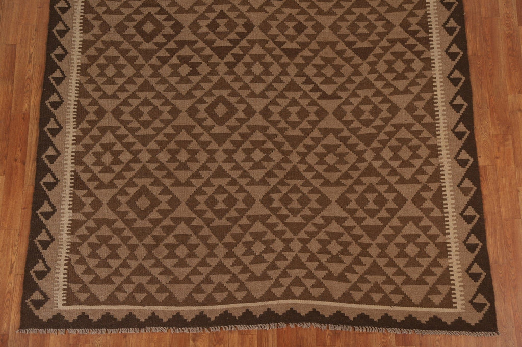 Handmade Wool Kilim Oriental Area Rug 6x10