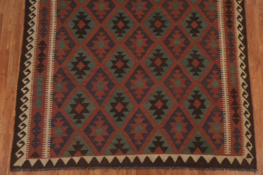 Geometric Kilim Oriental Area Rug 6x10