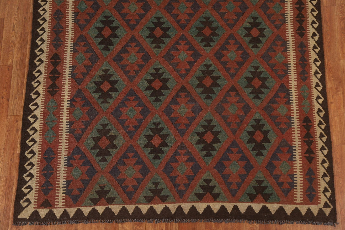 Geometric Kilim Oriental Area Rug 6x10