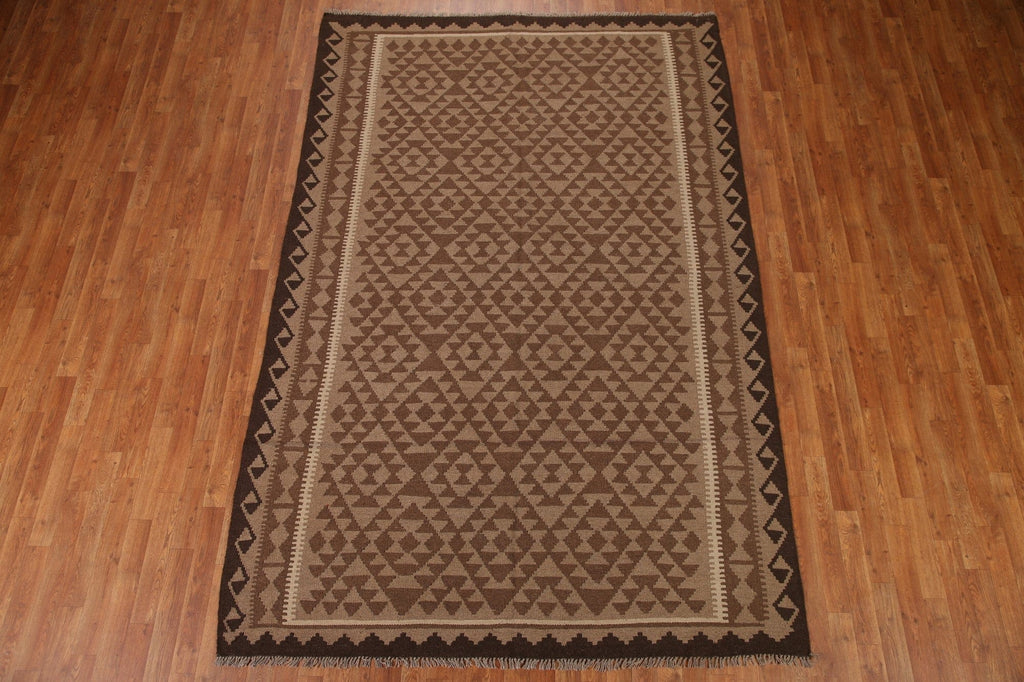 Geometric Kilim Oriental Area Rug 7x10