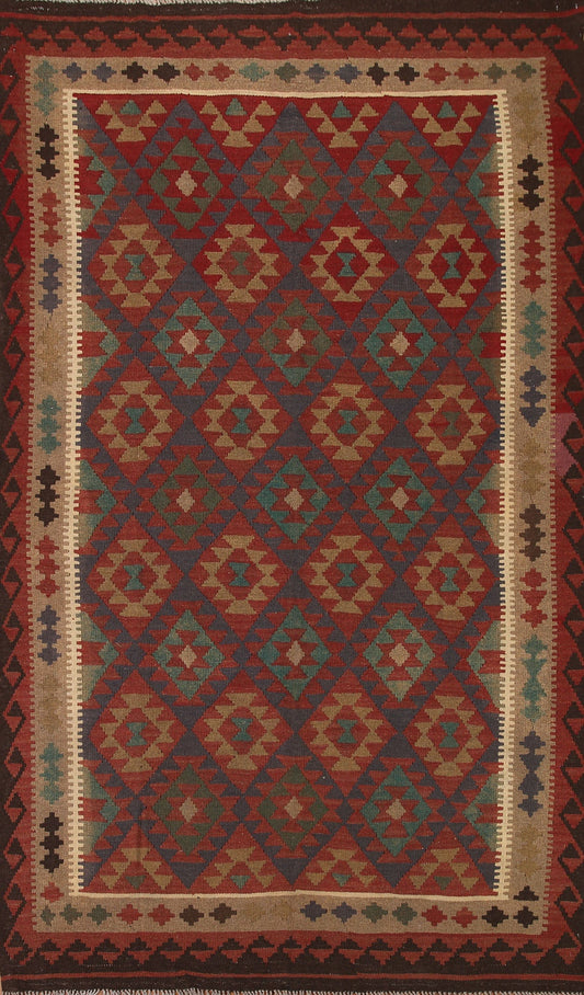 Geometric Kilim Oriental Area Rug 7x10