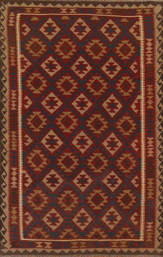 Geometric Kilim Oriental Area Rug 7x10