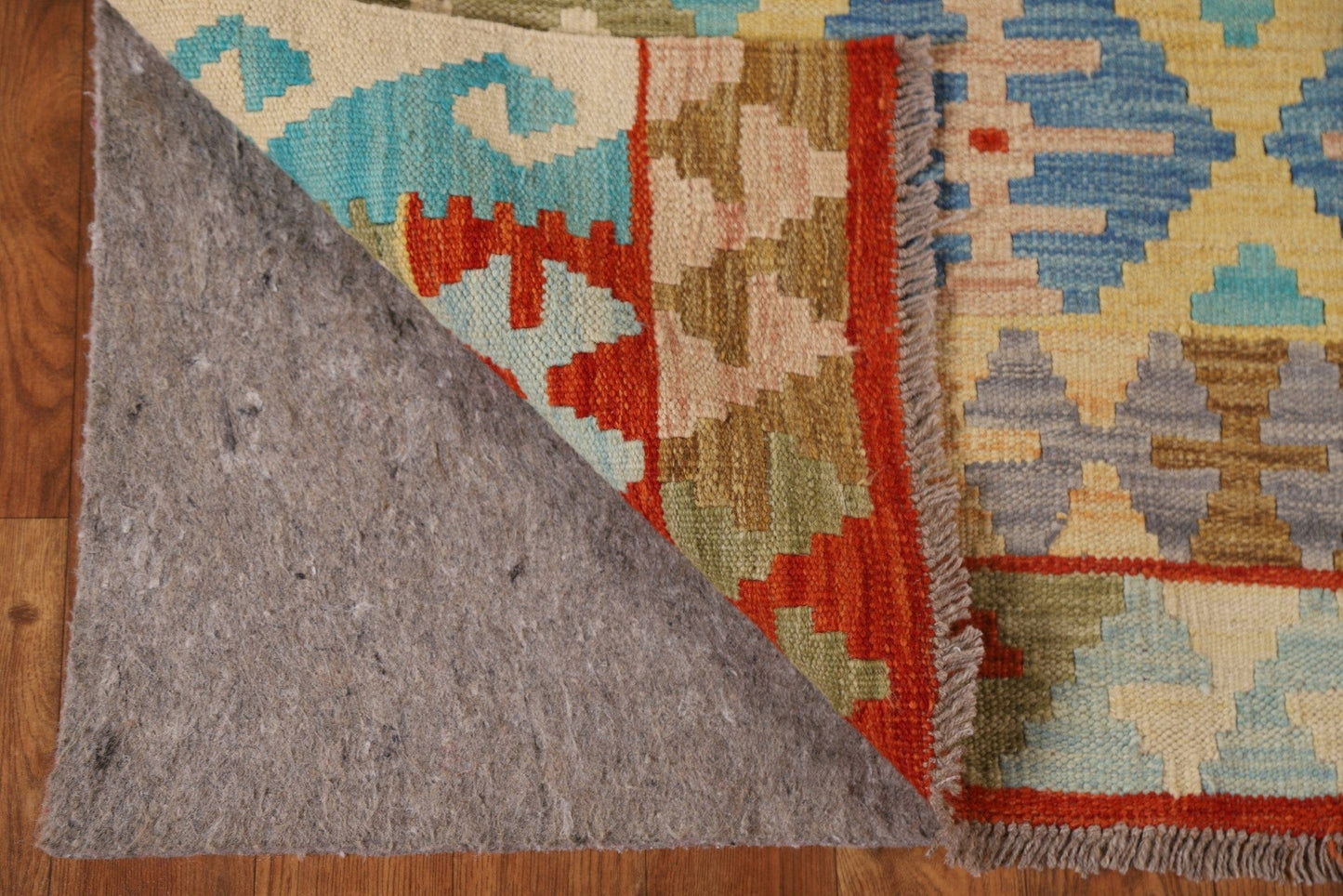 Handmade Kilim Wool Area Rug 5x7