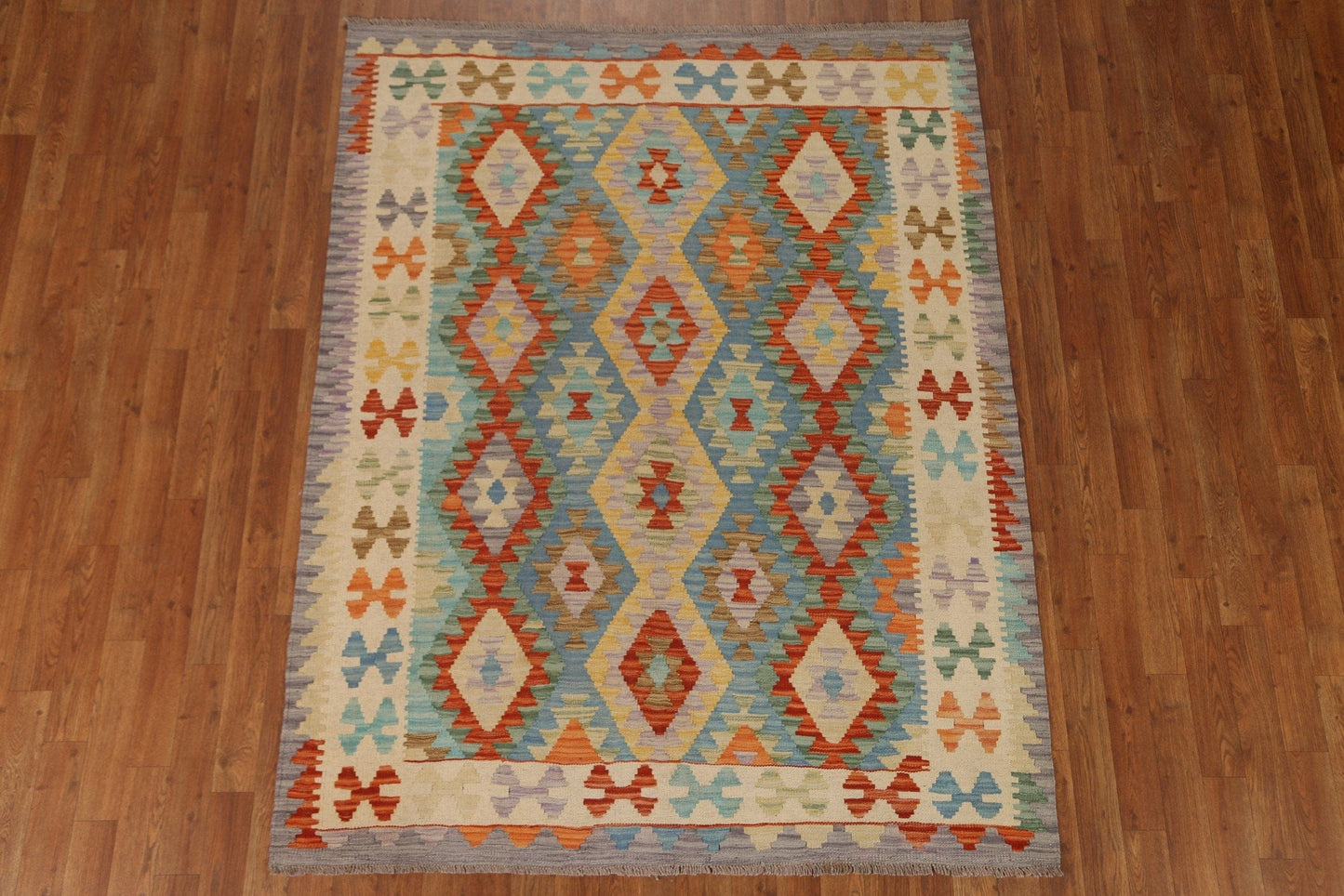 Handmade Kilim Oriental Area Rug 5x6