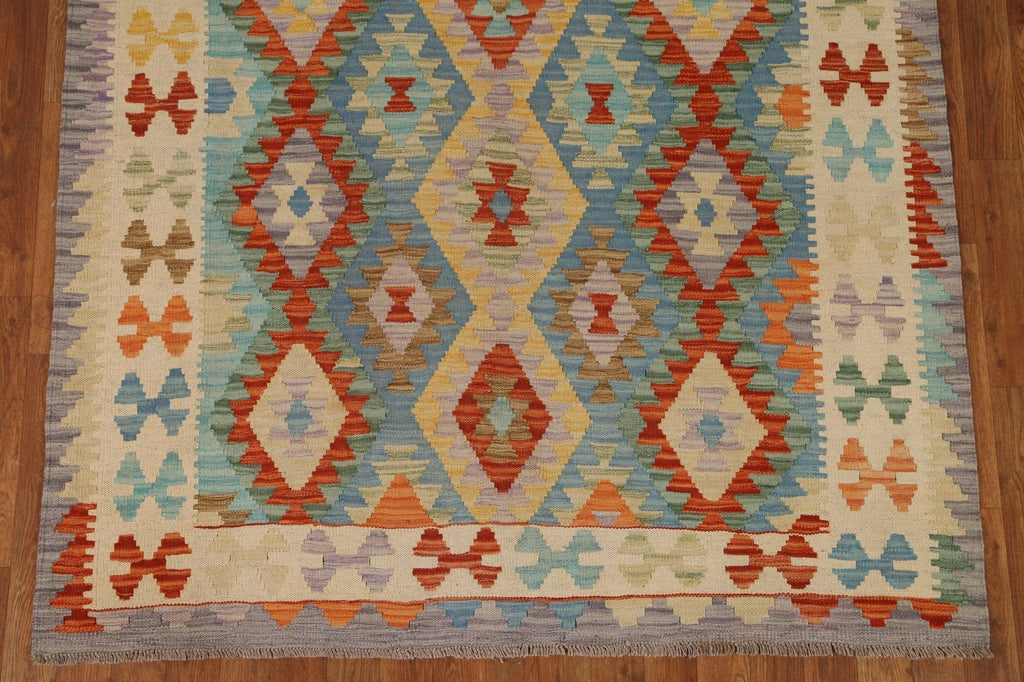 Handmade Kilim Oriental Area Rug 5x6