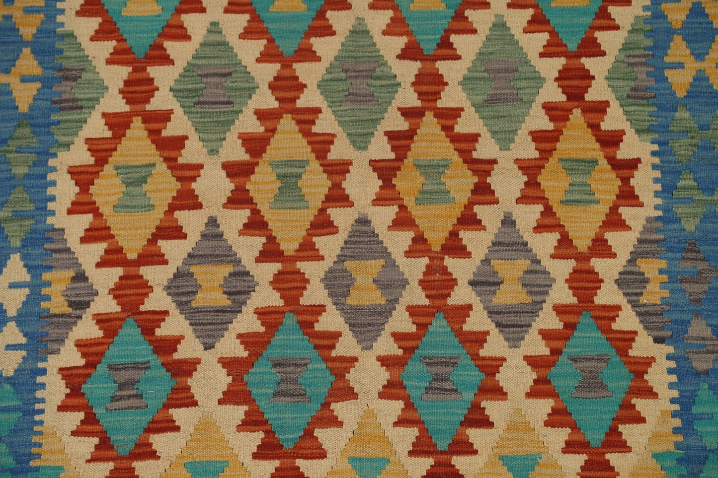 Geometric Kilim Oriental Area Rug 5x6