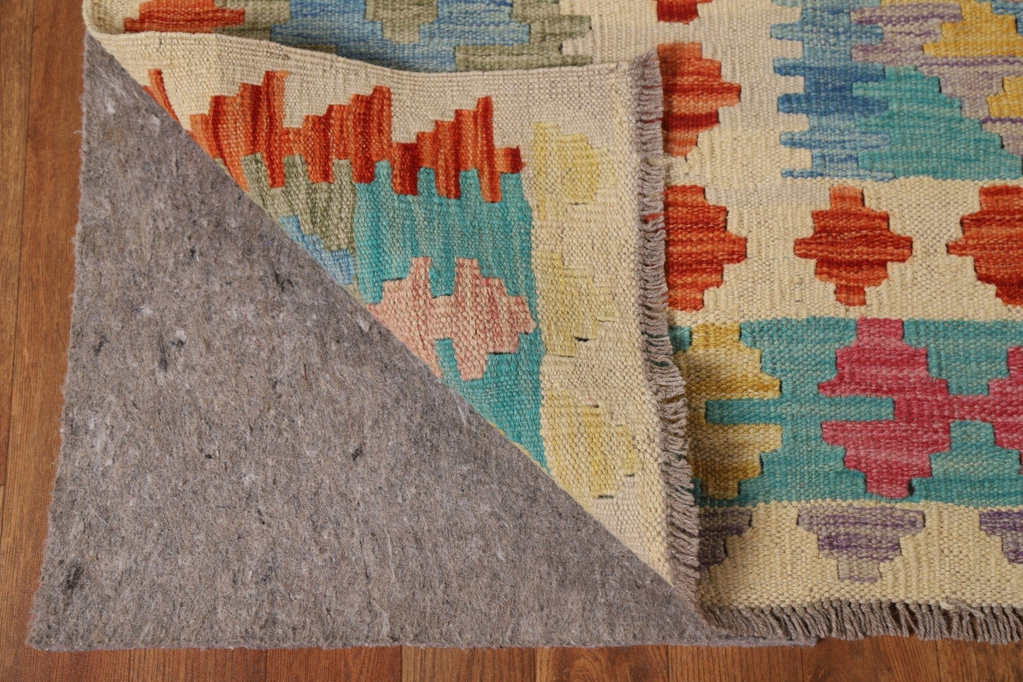 Geometric Kilim Area Rug 8x11