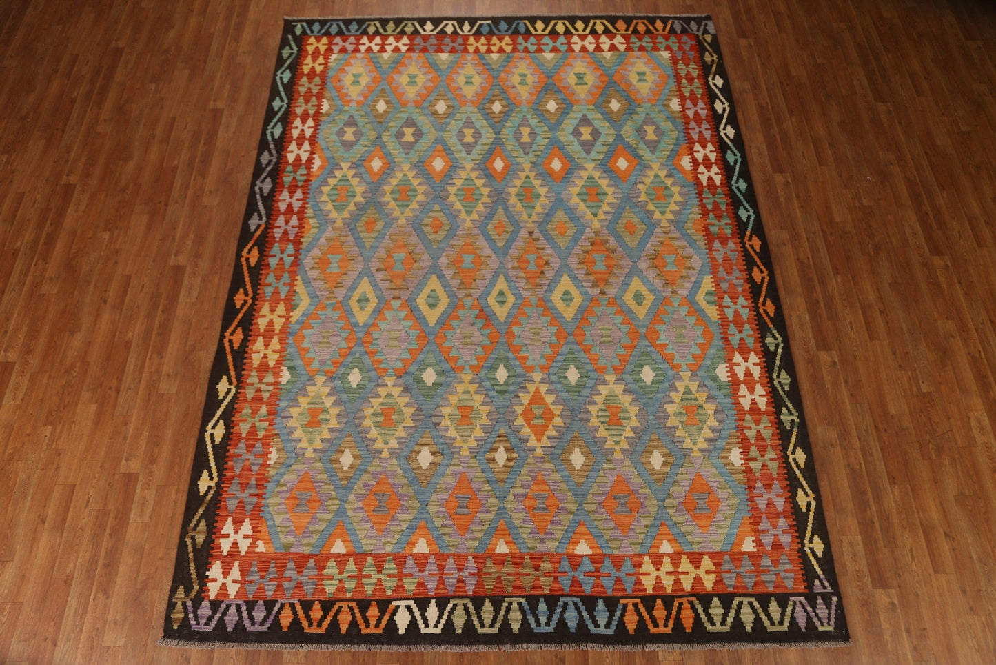 Geometric Kilim Oriental Area Rug 8x11