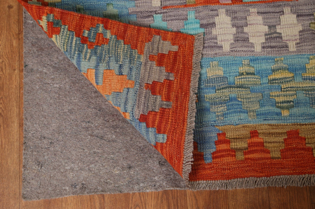 All-Over Kilim Geometric Area Rug 8x10