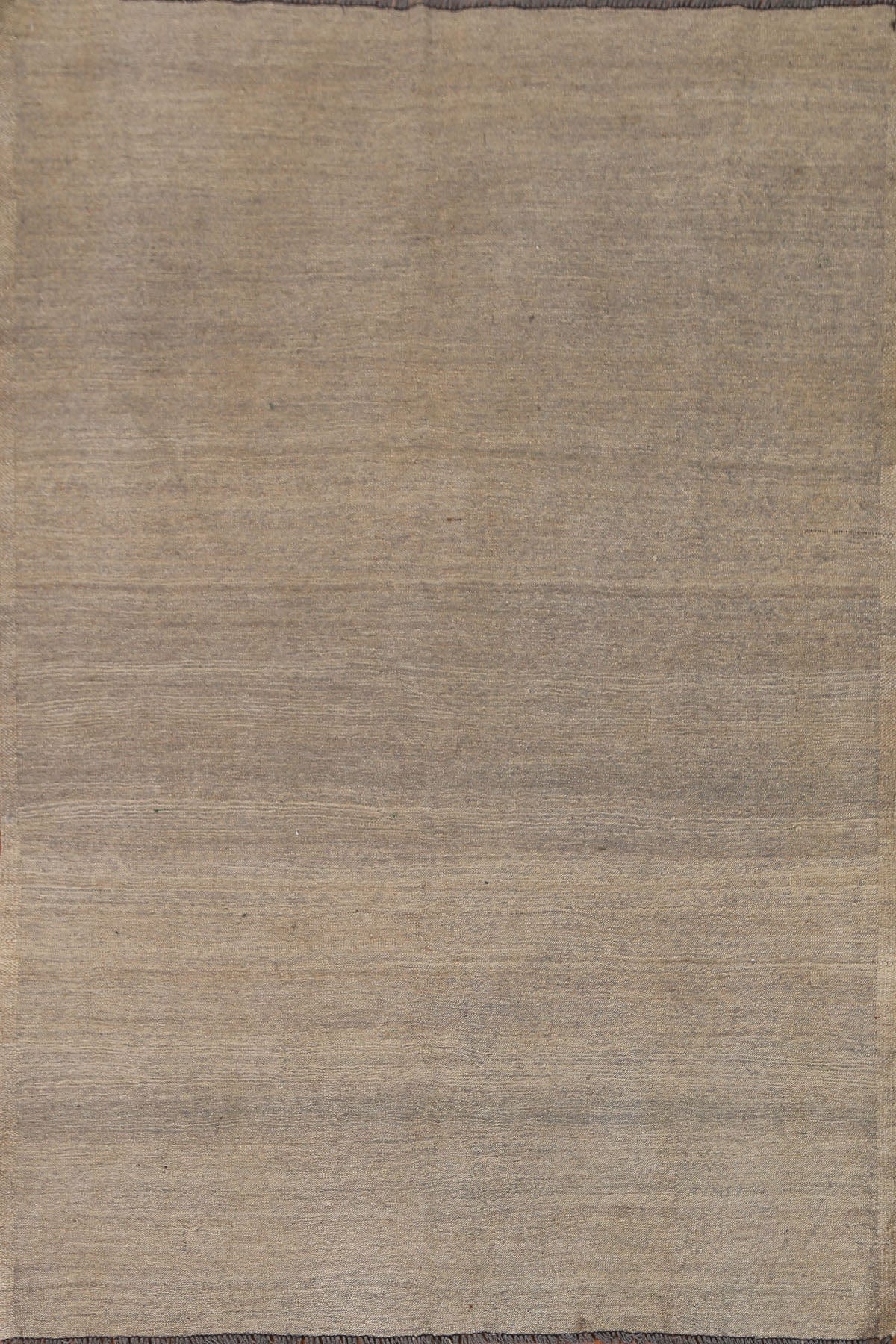 Earth Tone Kilim Wool Area Rug 5x6