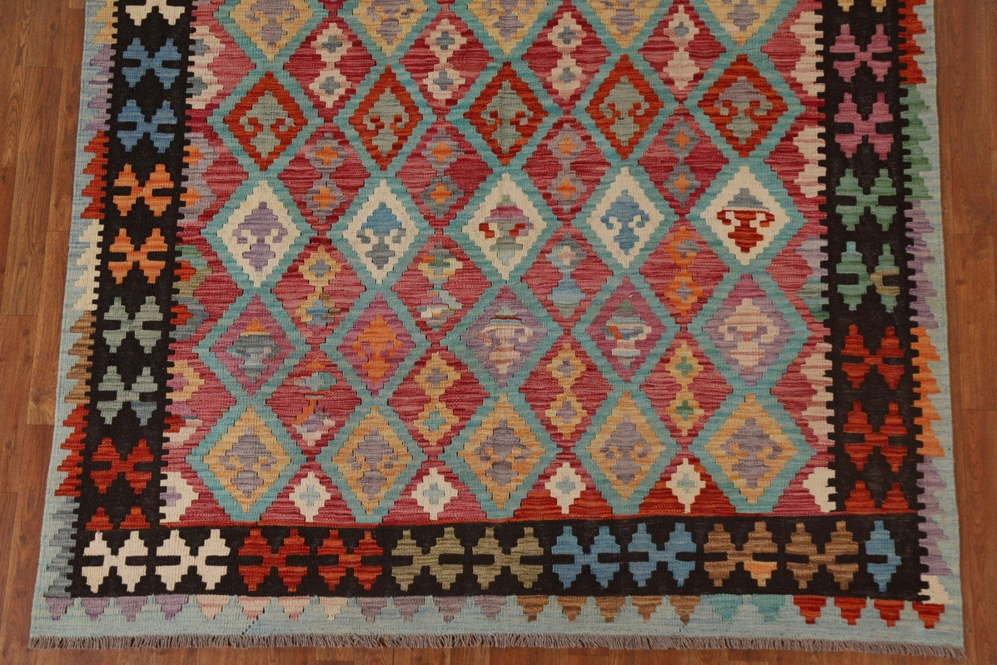 Geometric Kilim Oriental Area Rug 6x10