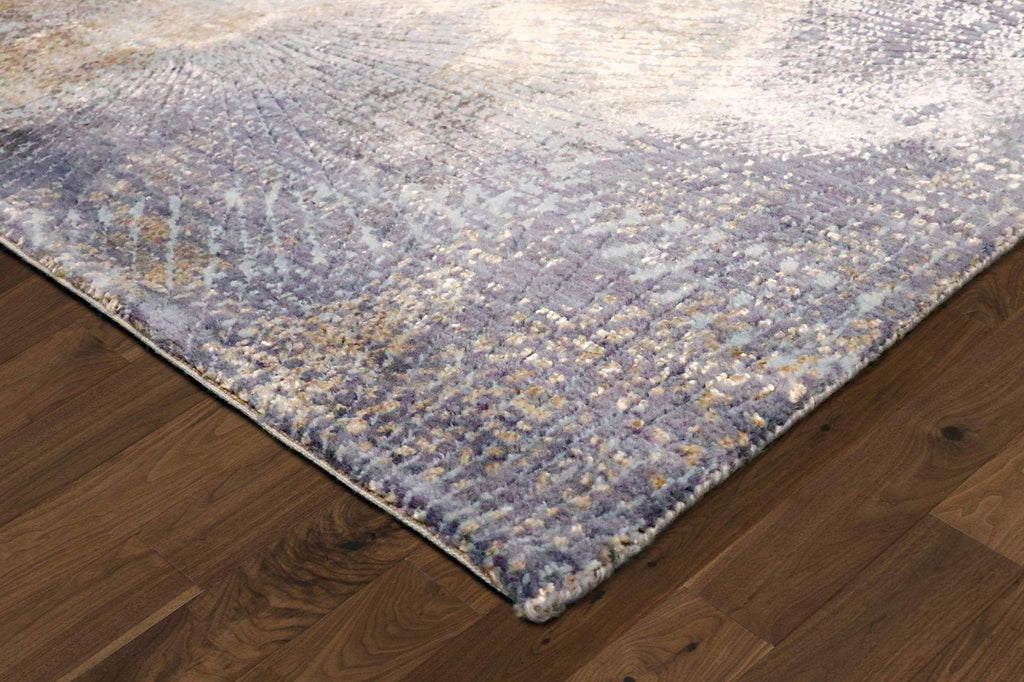 Pasargad Home Cosmo Collection Hand-Knotted Silk & Wool Area Rug,  8'11" X 12' 1", Multi